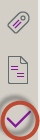 The Compliance Panel icon in the Panel bar.