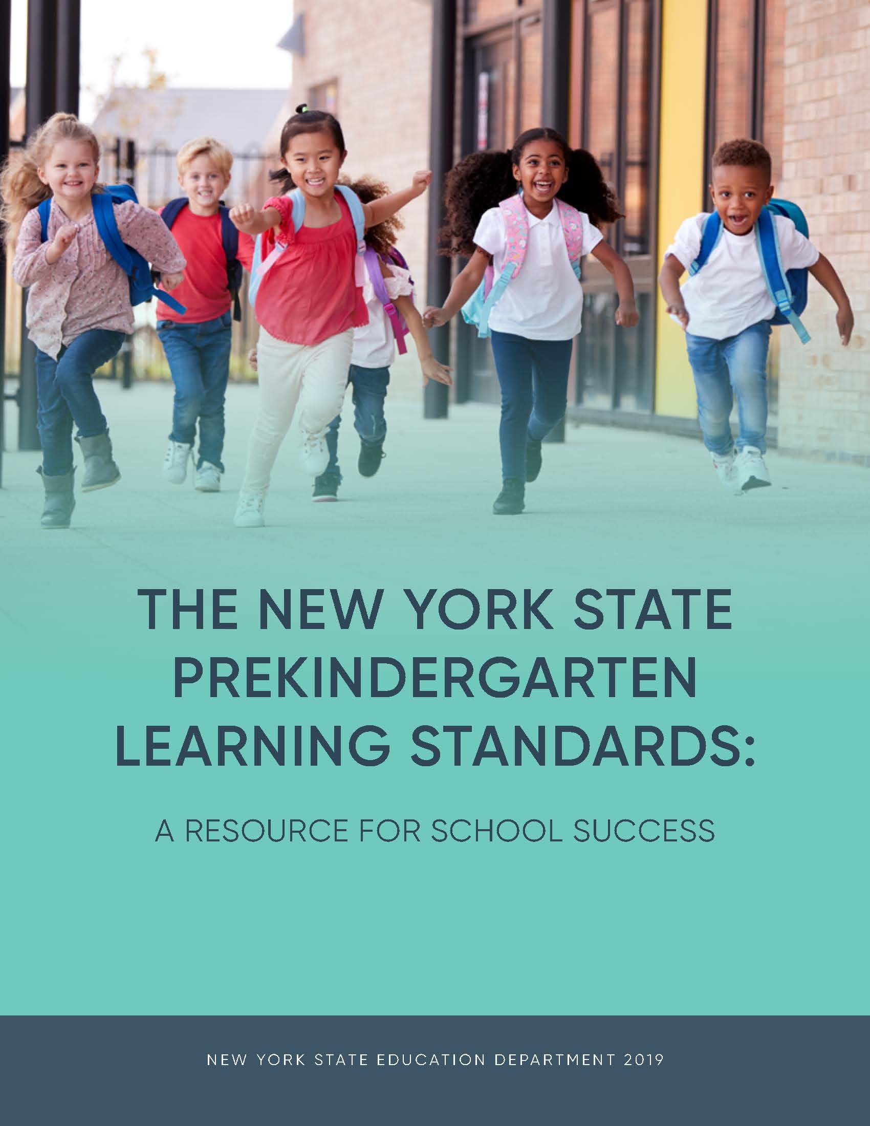 Cover image of the New York State Prekindergarten Learning Standards Resource