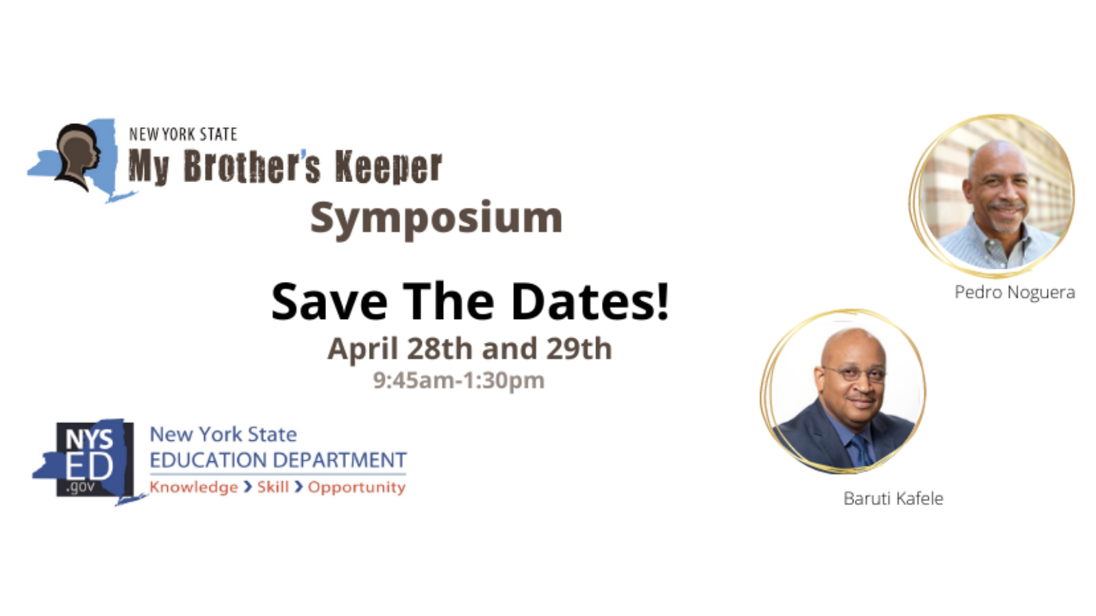 Save the Dates: 2022 MBK Symposium