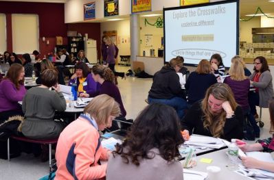 Educators from component schools in the Hamilton-Fulton-Montgomery BOCES participate in regional professional development on standards-based curriculum.