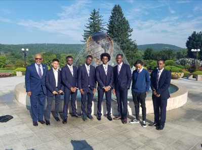 Regent Young with MBK Fellows