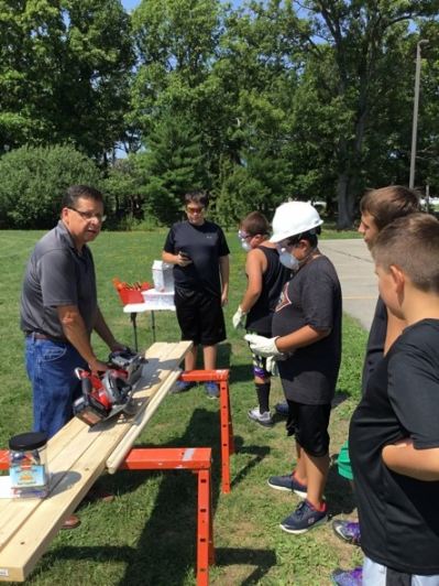 MBK students learn proper use of power tools at GMCH