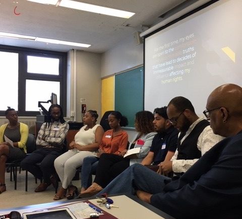 TOC II panelists with their mentors. TOC II panelists from Brooklyn College and their mentors.