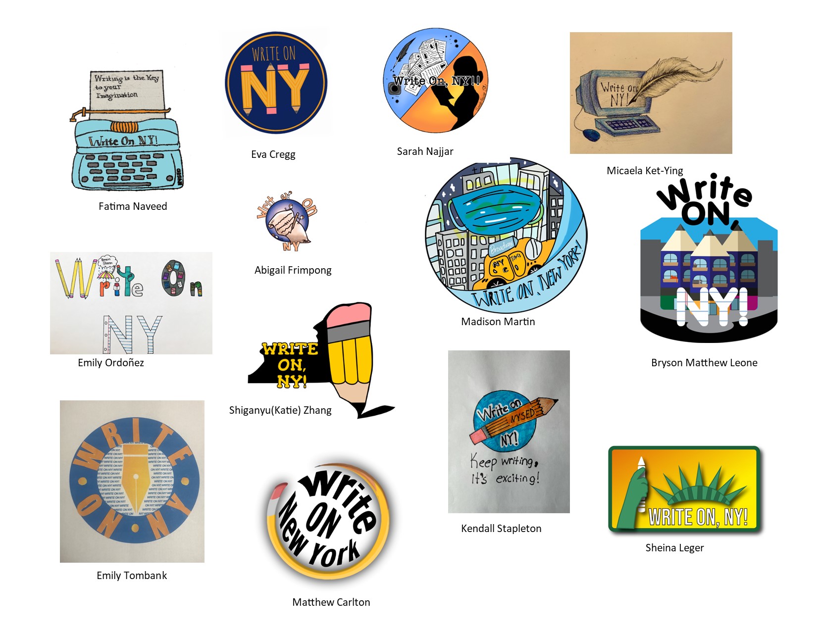 Write on, NY! Logo Design Contest  New York State Education Department