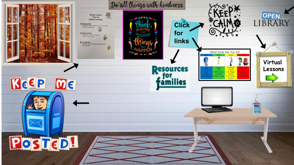 An image of a virtual classroom 