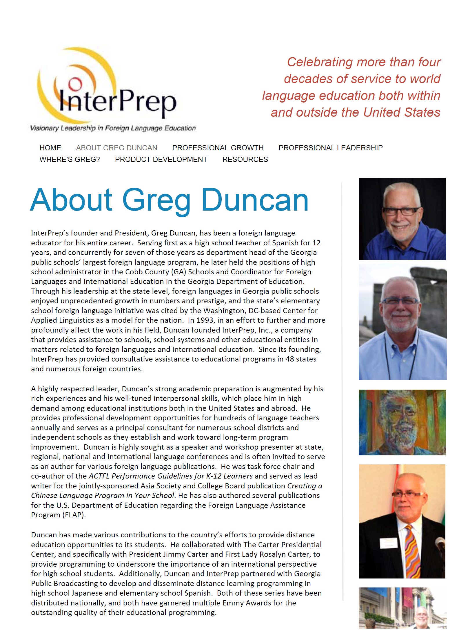 Biography of Greg Duncan