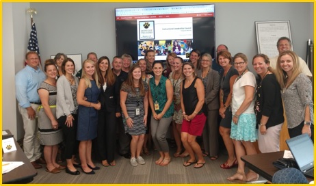 Teachers and administrators from Honeoye Falls CSD