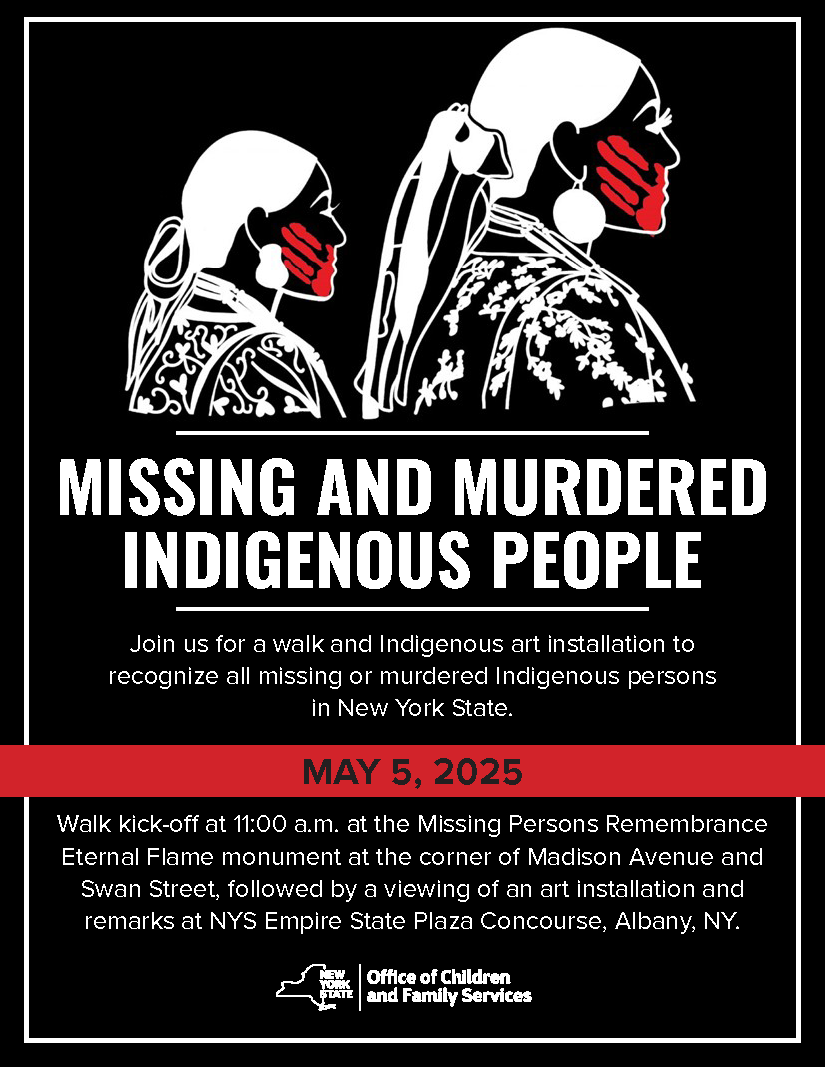 The Missing and Murdered Indigenous People event flyer. The Missing and Murdered Indigenous People event flyer.