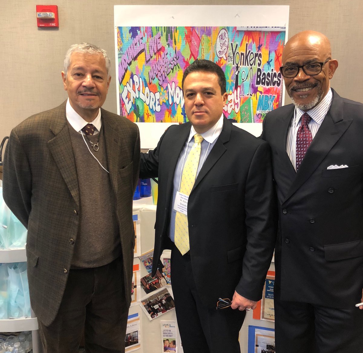 Regent Reyes, Yonkers Superintendent Quezada, and Regent Young Regent Reyes, Yonkers Superintendent Quezada, and Regent Young
