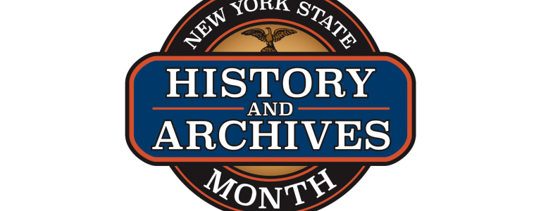New York State History and Archives logo