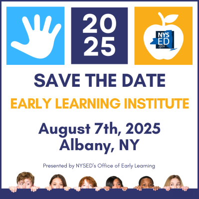 Early Learning Institute Save the Date Flyer