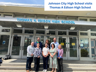 Johnson City High School visits Thomas A. Edison High School