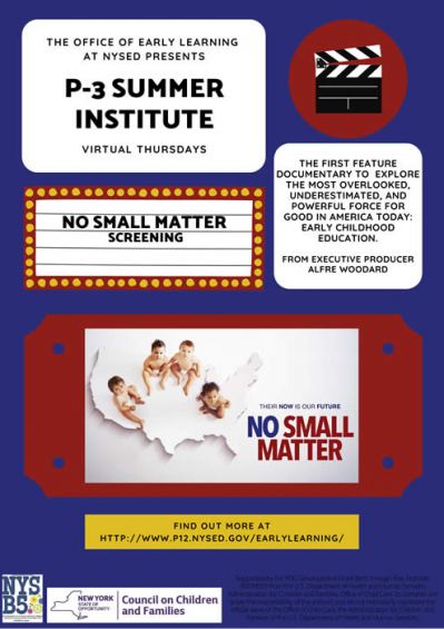 No Small Matter Flyer Image