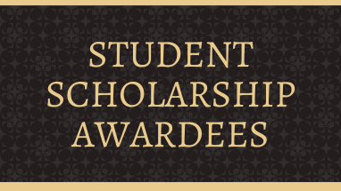Student Scholarship Awardees