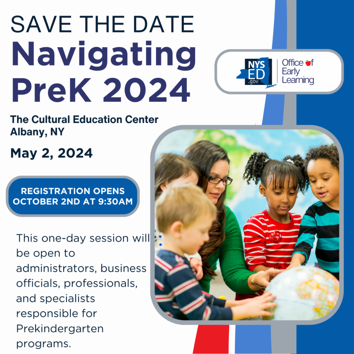 Navigating Pre-K Day Flyer 2024